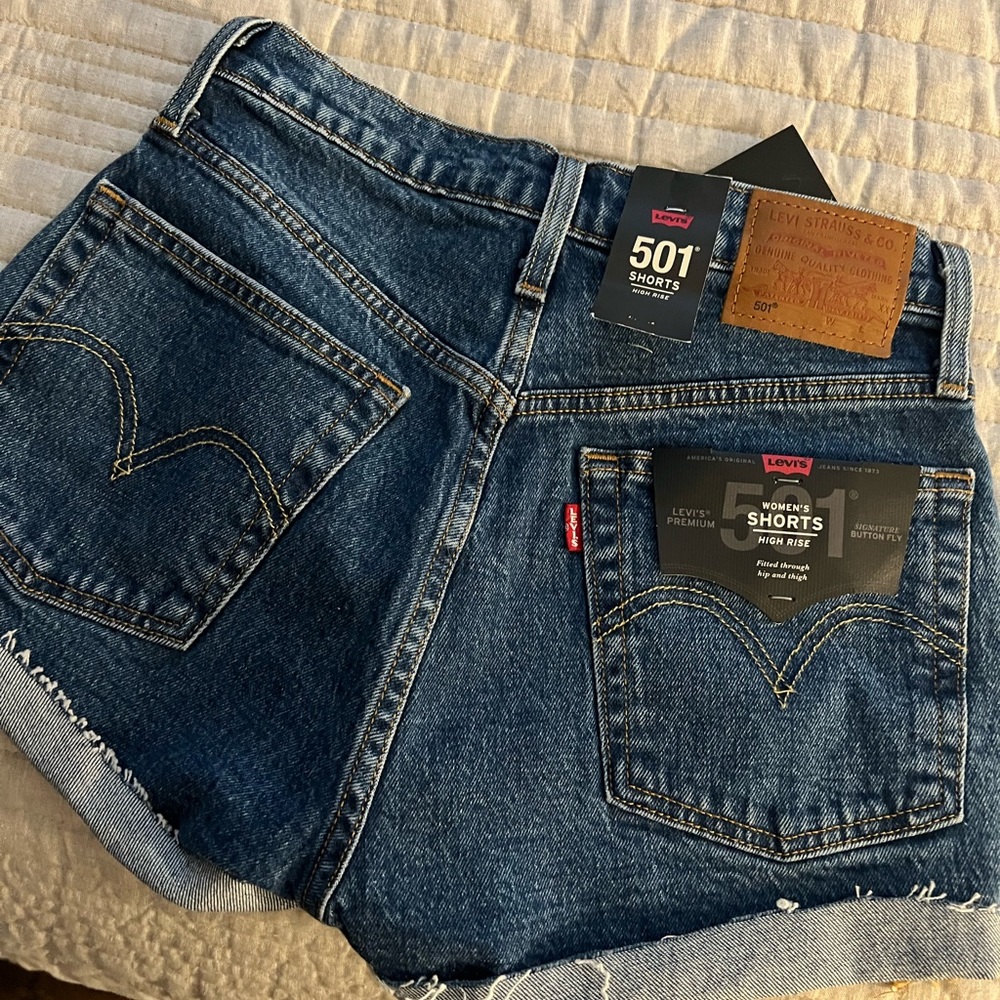 Levi’s premium 501 shorts size 25